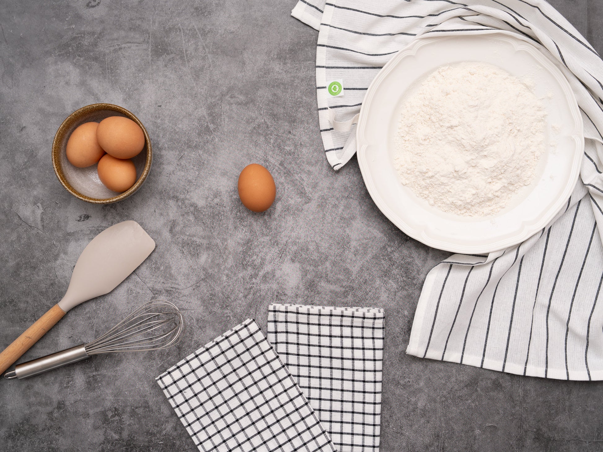 Stripe & Check Kitchen Towel Set - Concordia Style Boutique