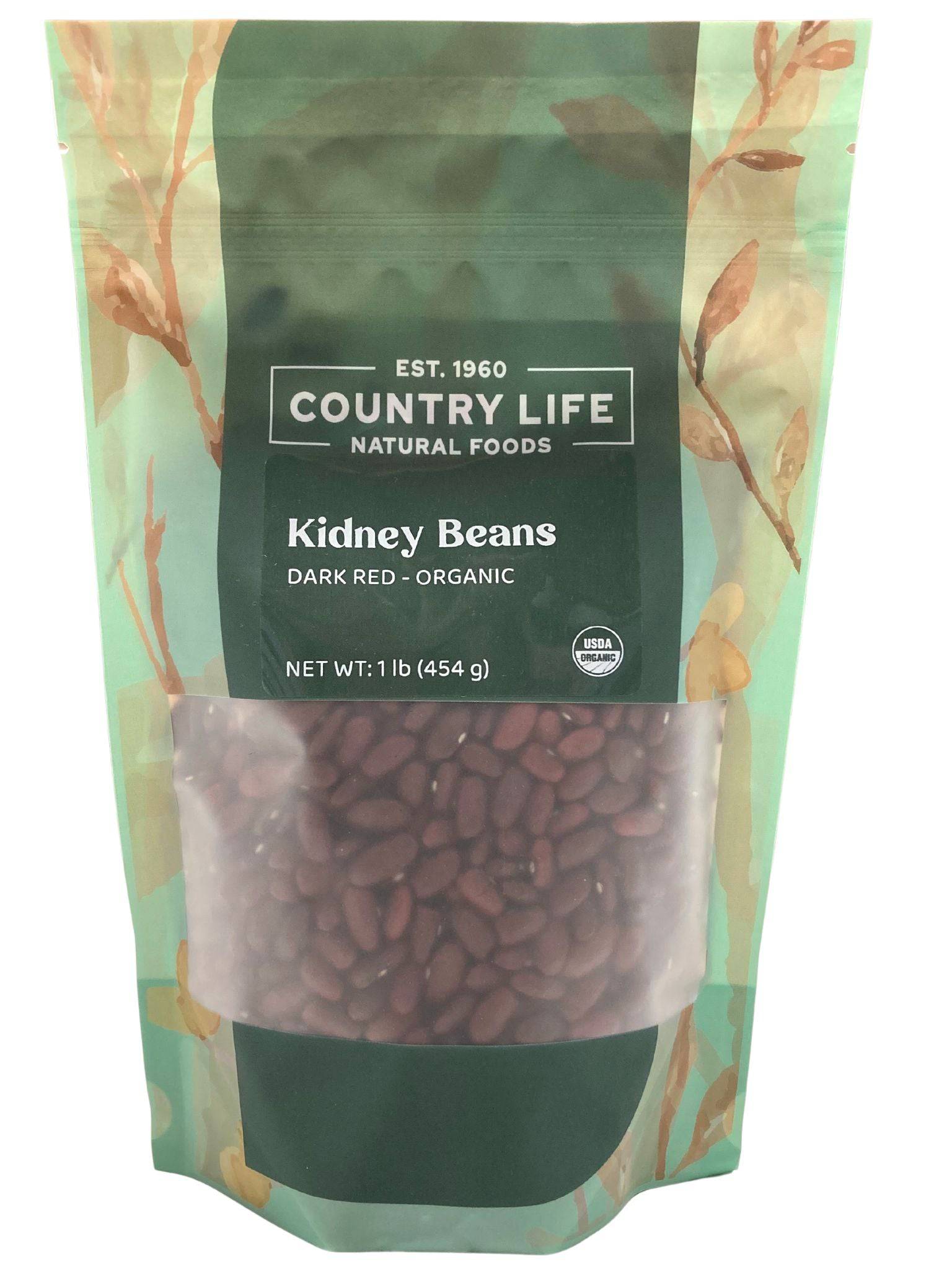 Kidney Beans, Dark Red, Organic - Concordia Style Boutique