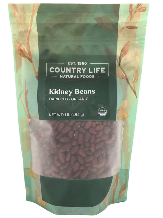 Kidney Beans, Dark Red, Organic - Concordia Style Boutique