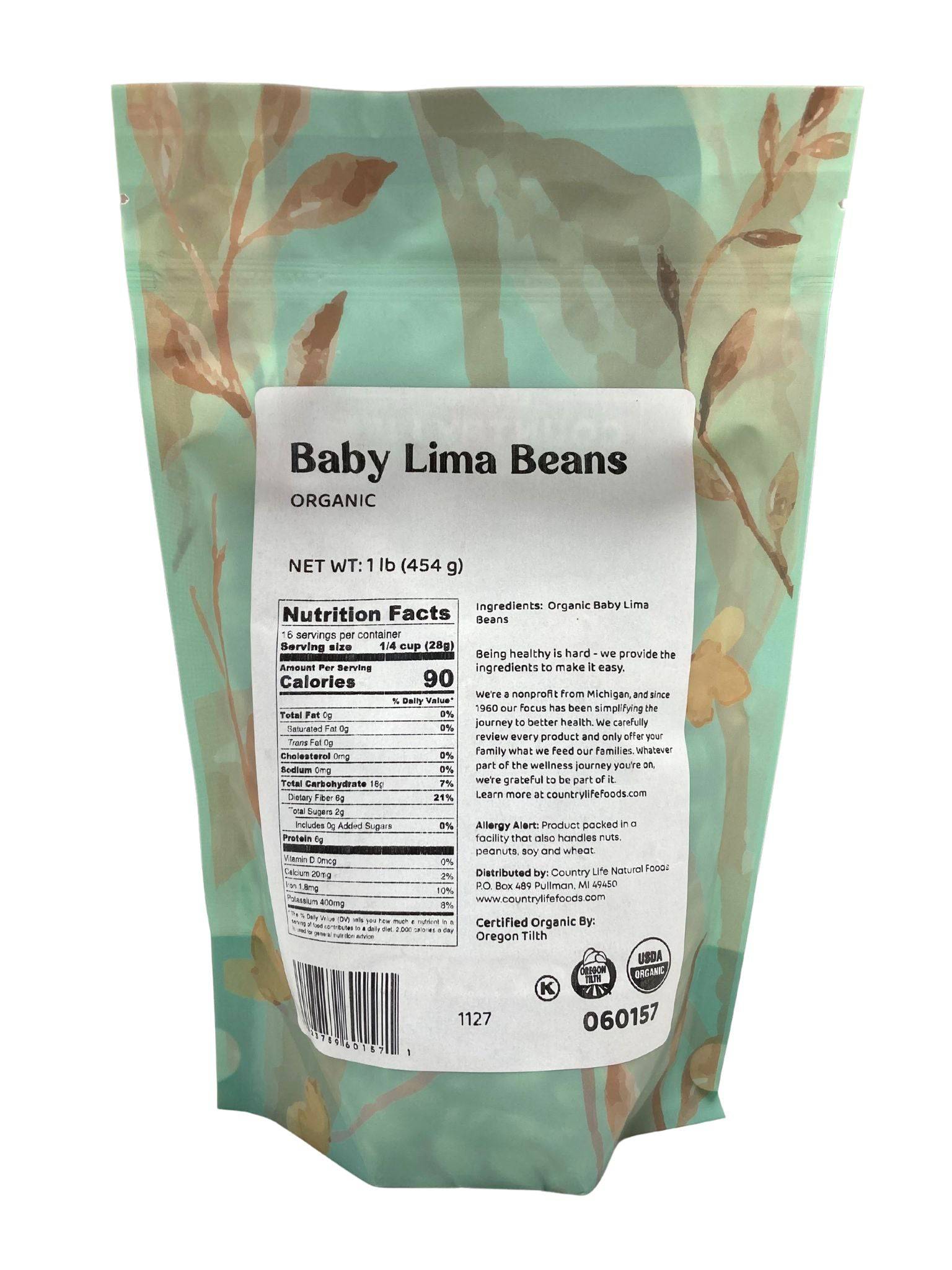 Lima Beans, Organic - Concordia Style Boutique