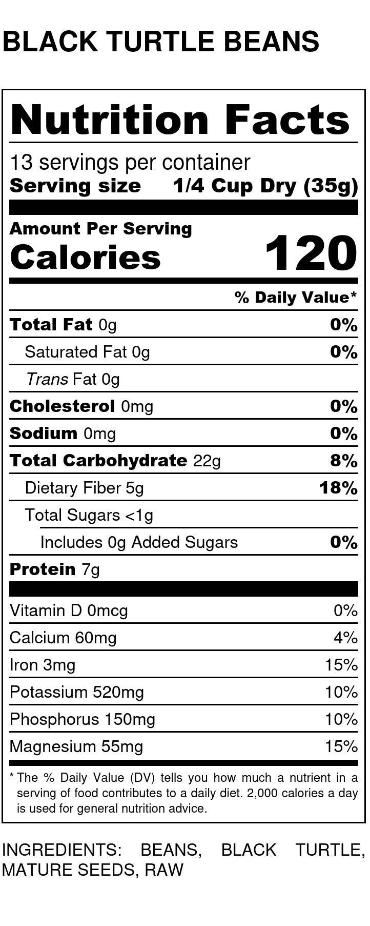 Black Turtle Beans - Concordia Style Boutique