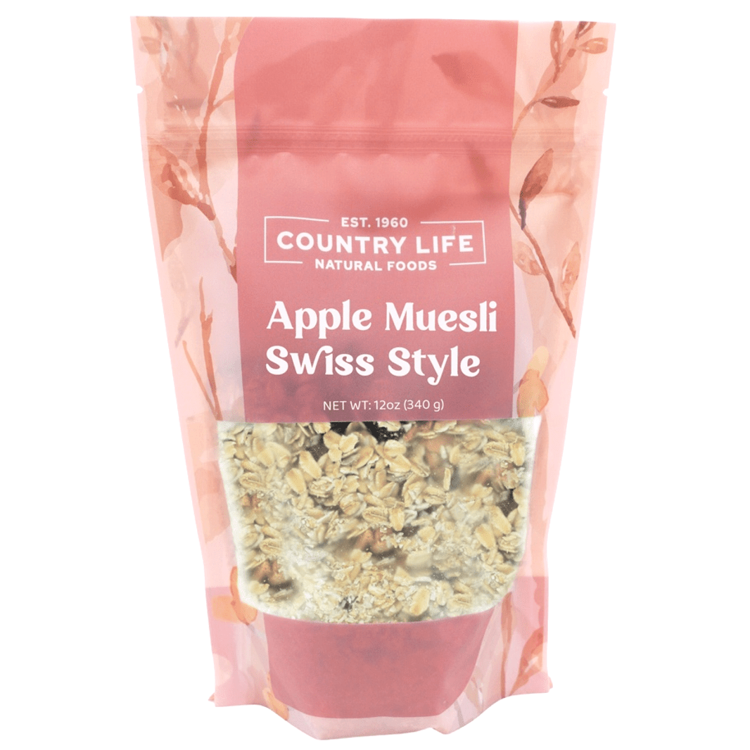Apple Natural Muesli, Swiss Style - Concordia Style Boutique