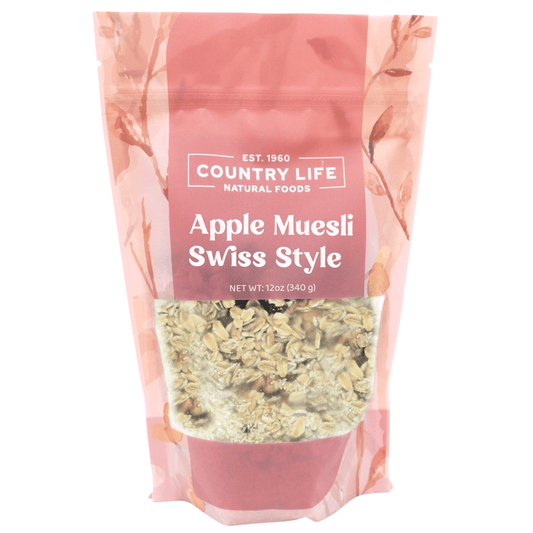 Apple Natural Muesli, Swiss Style - Concordia Style Boutique