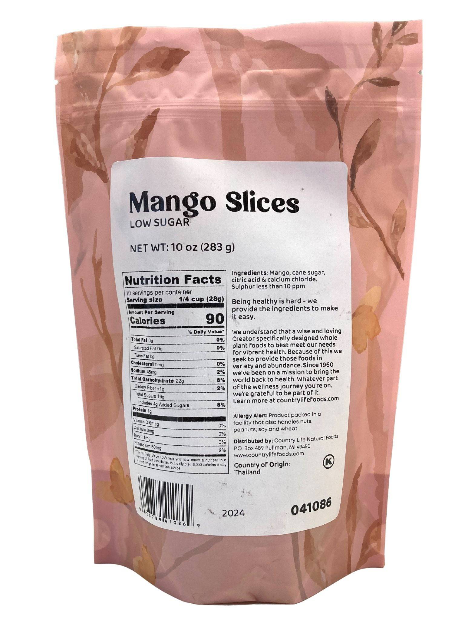 Mango Slices, Low Sugar, Imported - Concordia Style Boutique