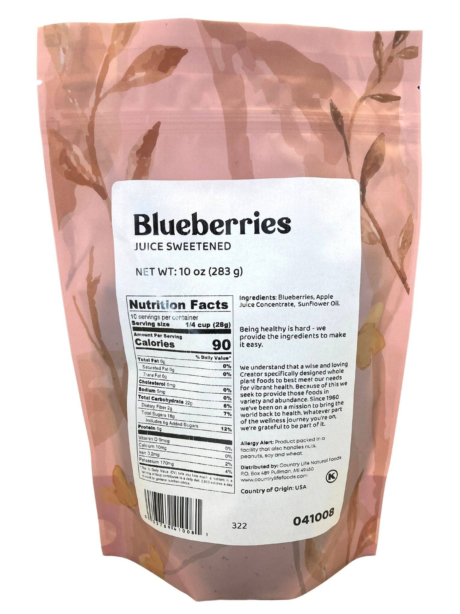 Blueberries, Juice Sweetened - Concordia Style Boutique
