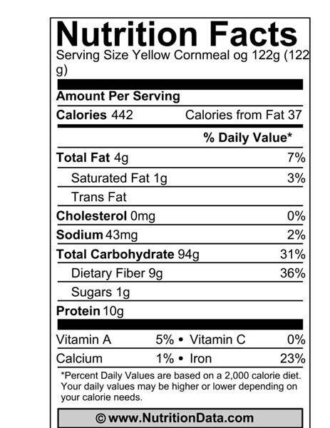Cornmeal, Yellow, Organic - Concordia Style Boutique
