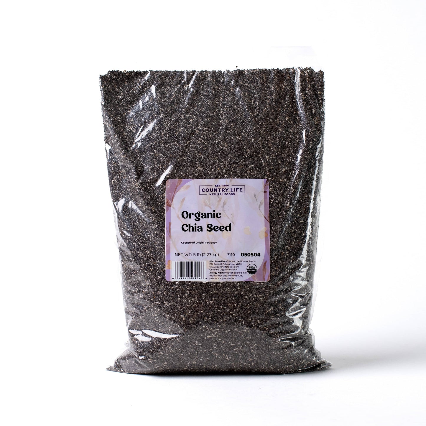 Chia Seeds, Organic - Concordia Style Boutique