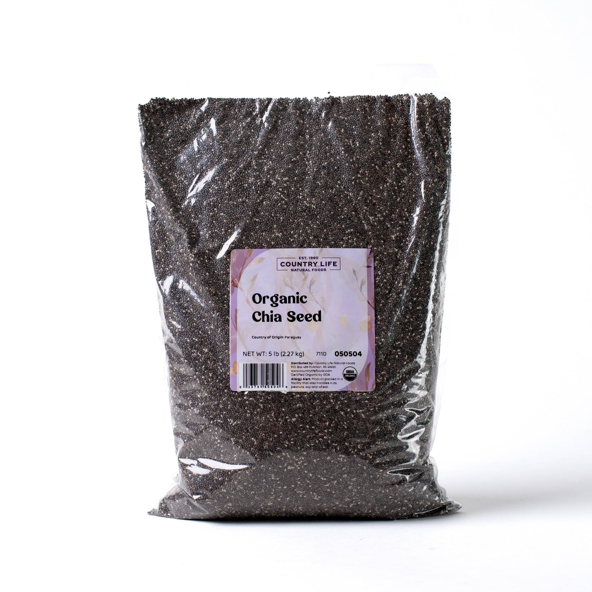 Chia Seeds, Organic - Concordia Style Boutique