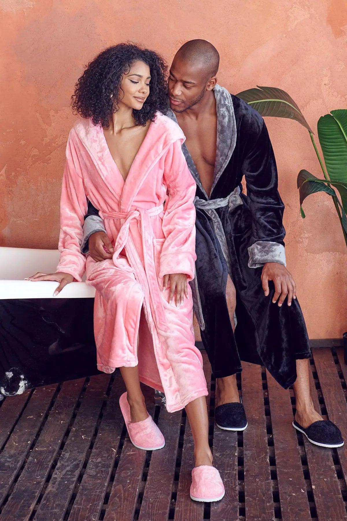 Women’s Plush Hooded Robe - Spa-Worthy Comfort at Home - Concordia Style Boutique