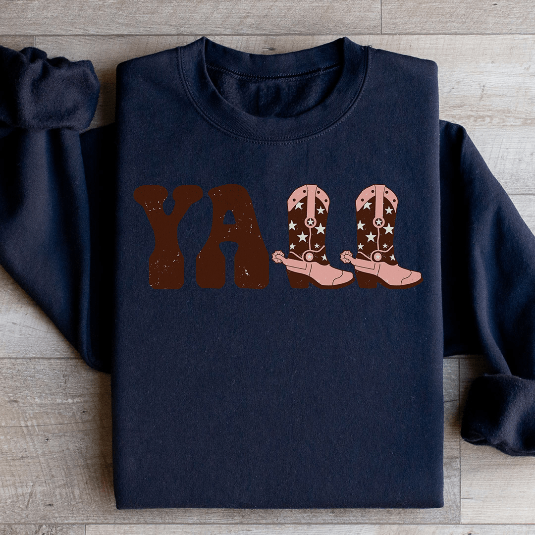 Cowboy Boots Sweatshirt - Concordia Style Boutique