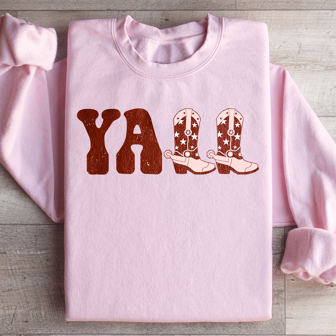 Cowboy Boots Sweatshirt - Concordia Style Boutique