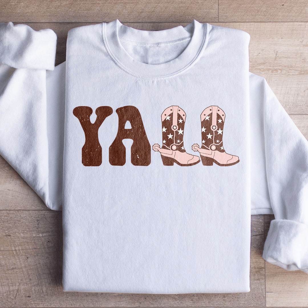 Cowboy Boots Sweatshirt - Concordia Style Boutique