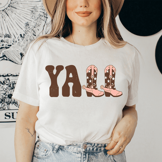 Cowboy Boots Tee - Concordia Style Boutique