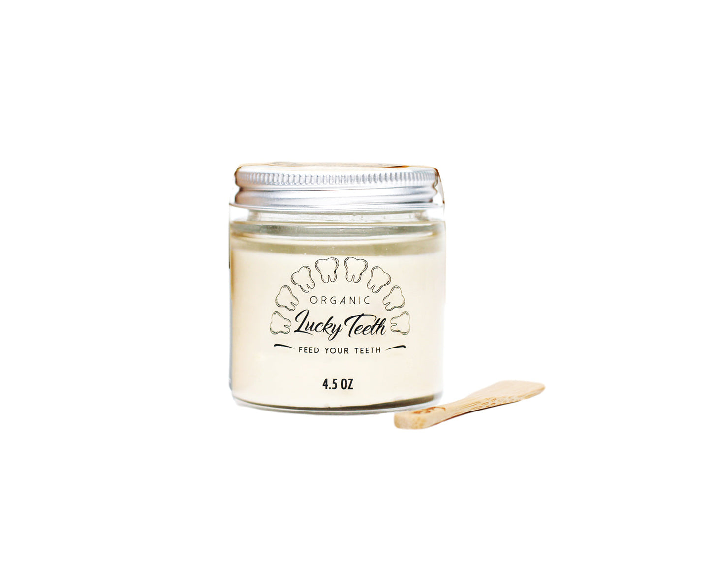Organic Remineralizing Toothpaste in Glass Jar - Fluoride Free Toothpaste