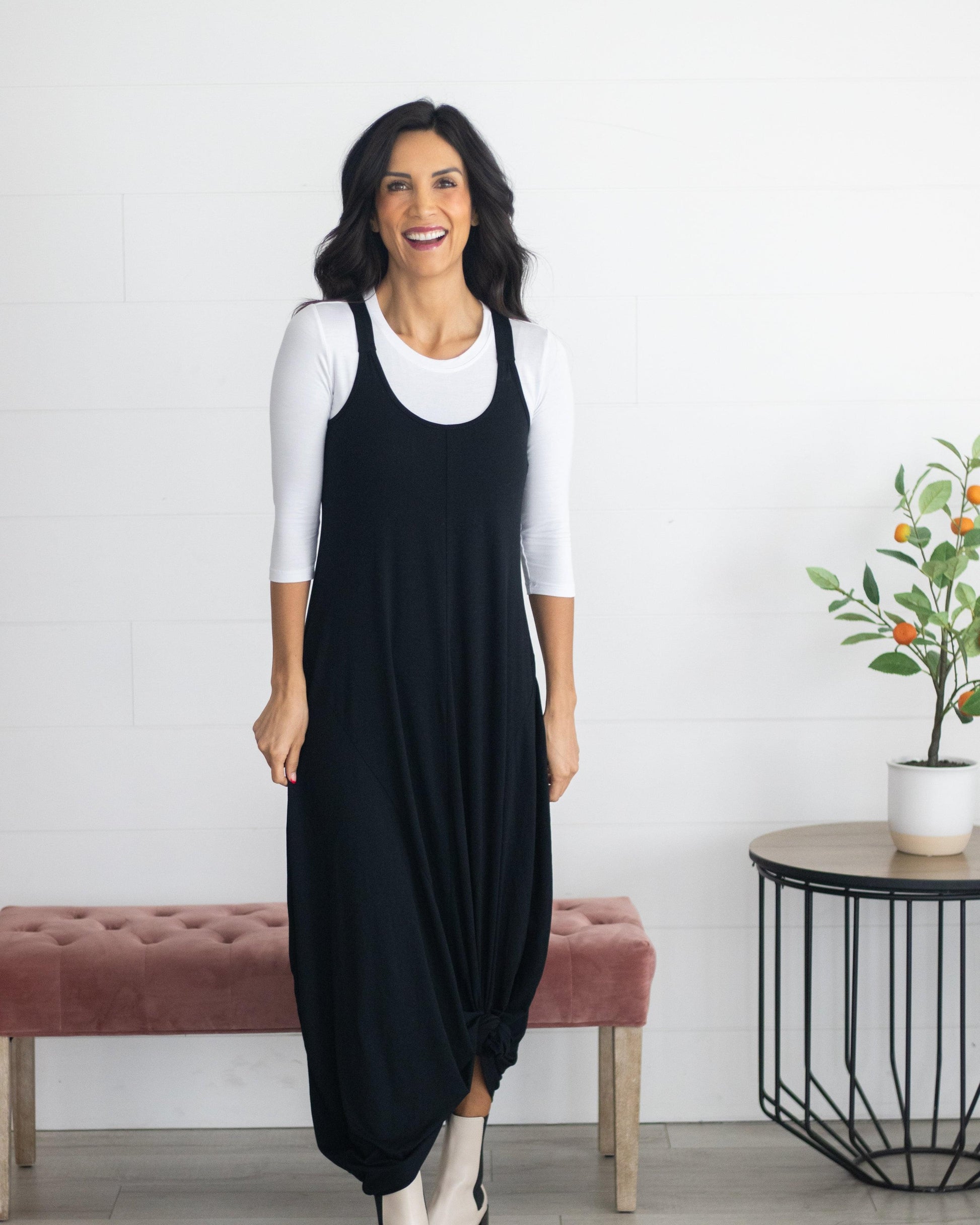 Crew Neck 3/4 Sleeve Halftee - Concordia Style Boutique