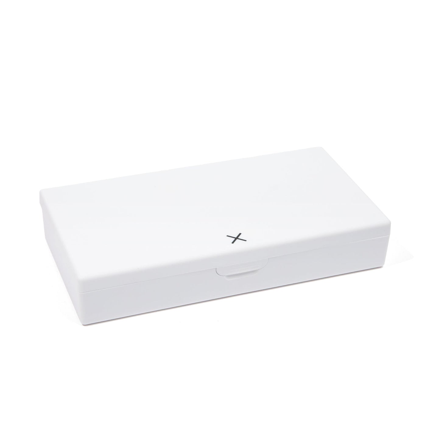 Crisp White AM/PM Pill Box