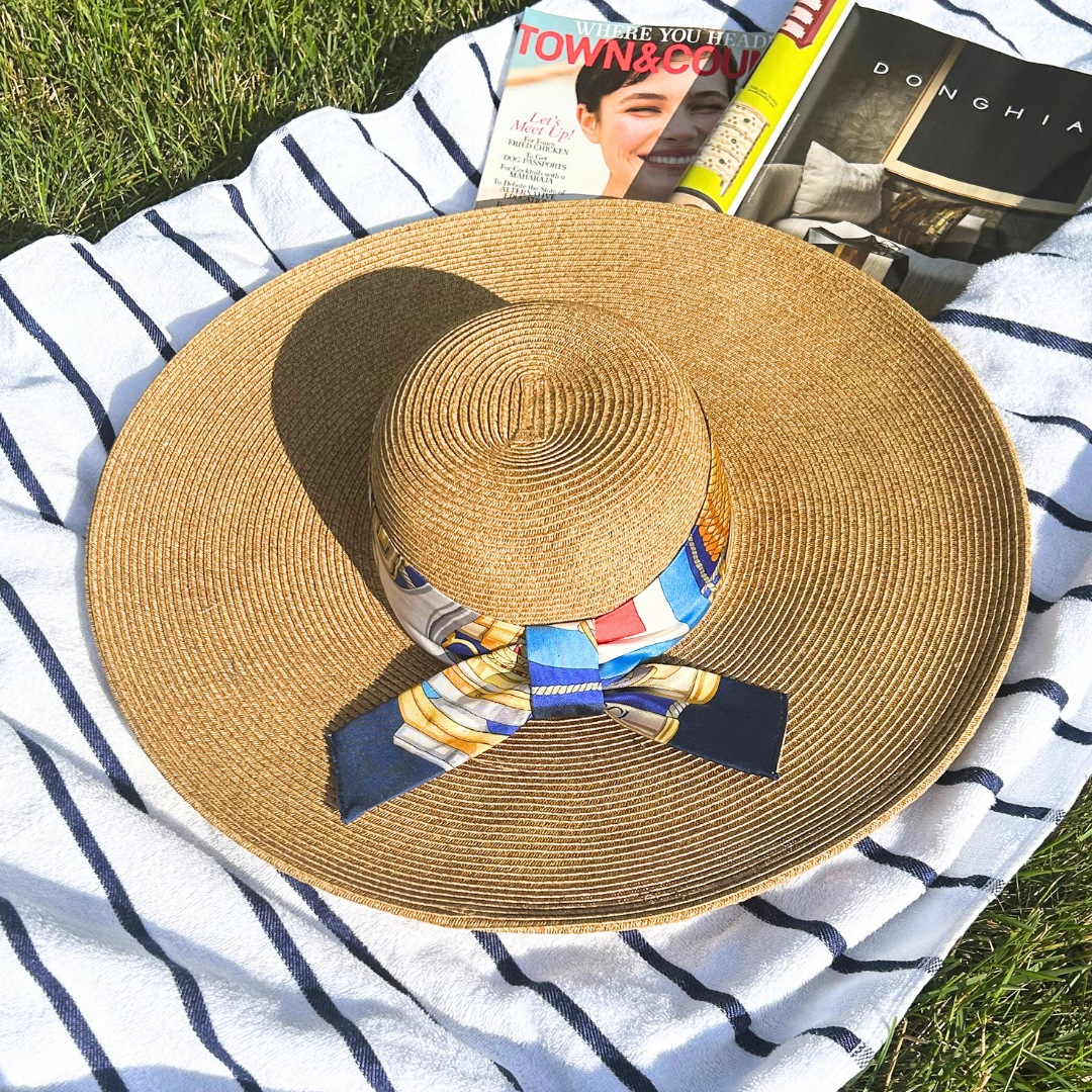 Yachting Perfect Straw Sun Hat