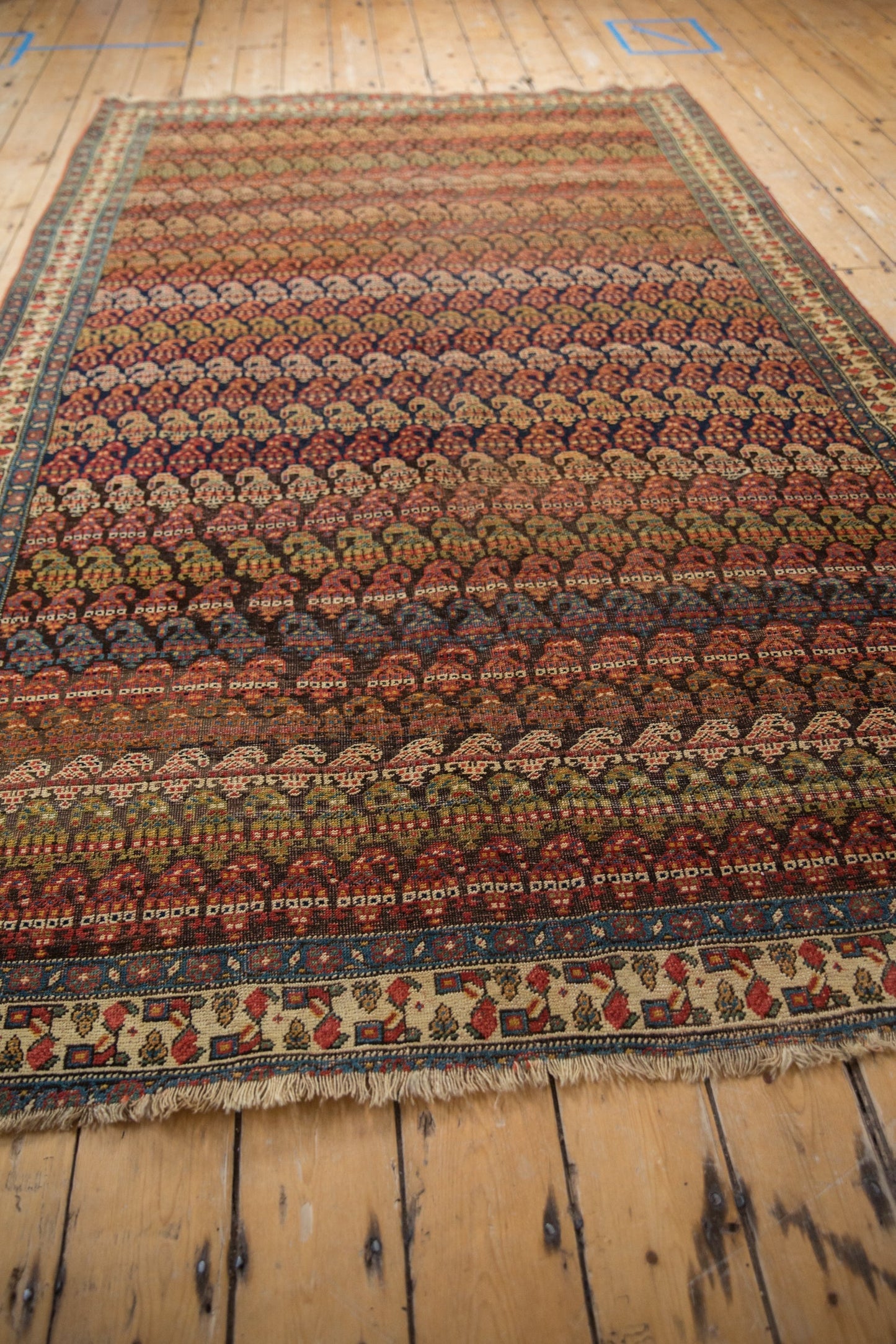 5.5x9 Antique Fine Bijar Carpet