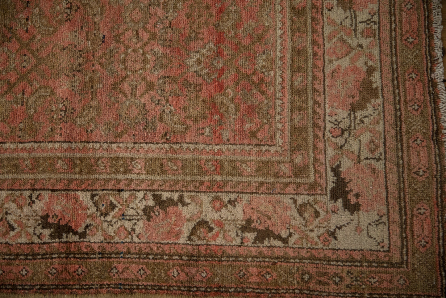 7x16 Vintage Distressed Malayer Carpet