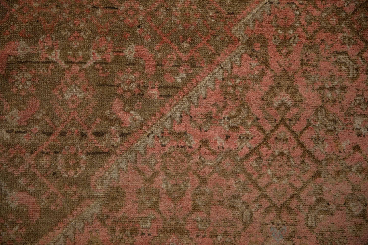 7x16 Vintage Distressed Malayer Carpet