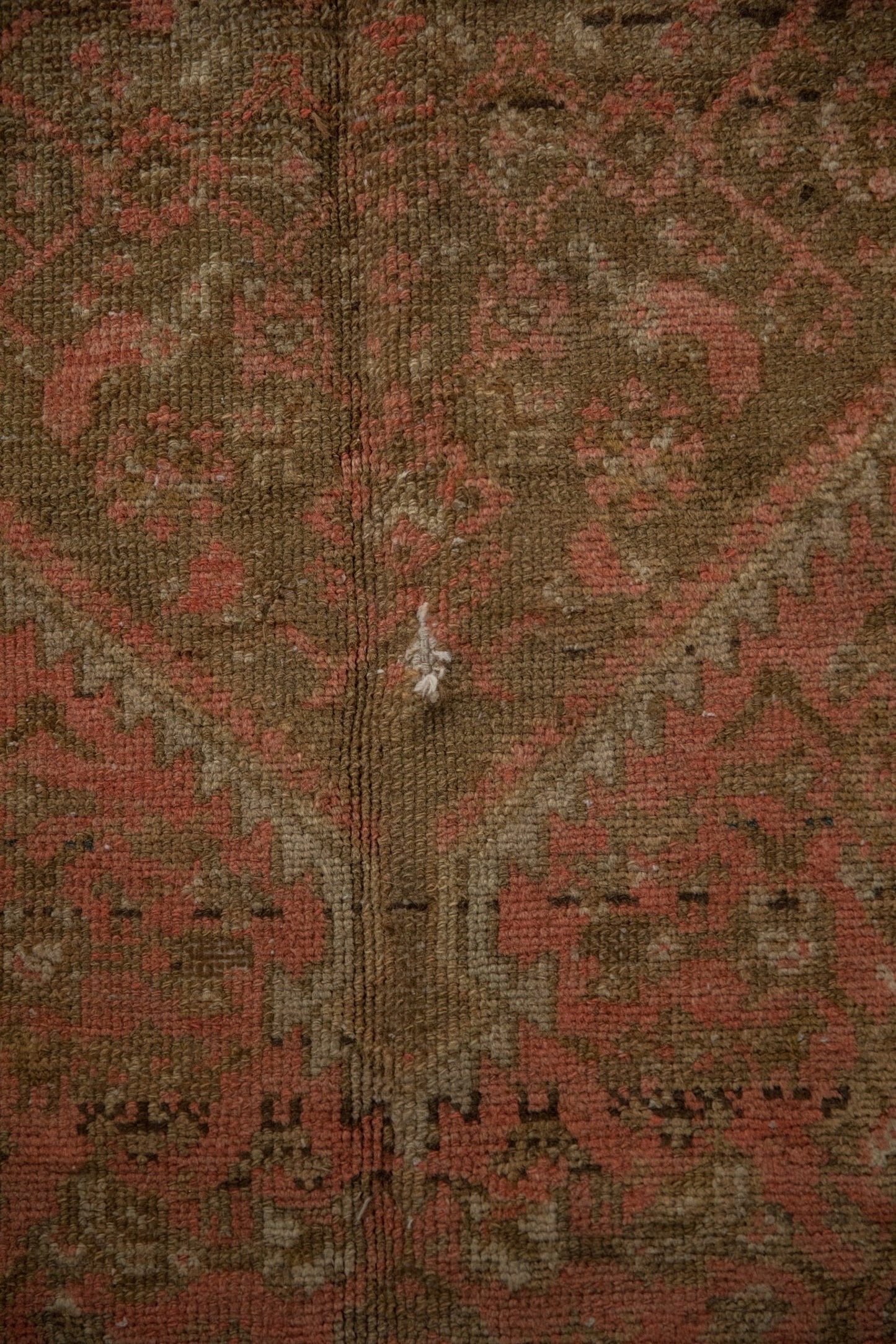 7x16 Vintage Distressed Malayer Carpet