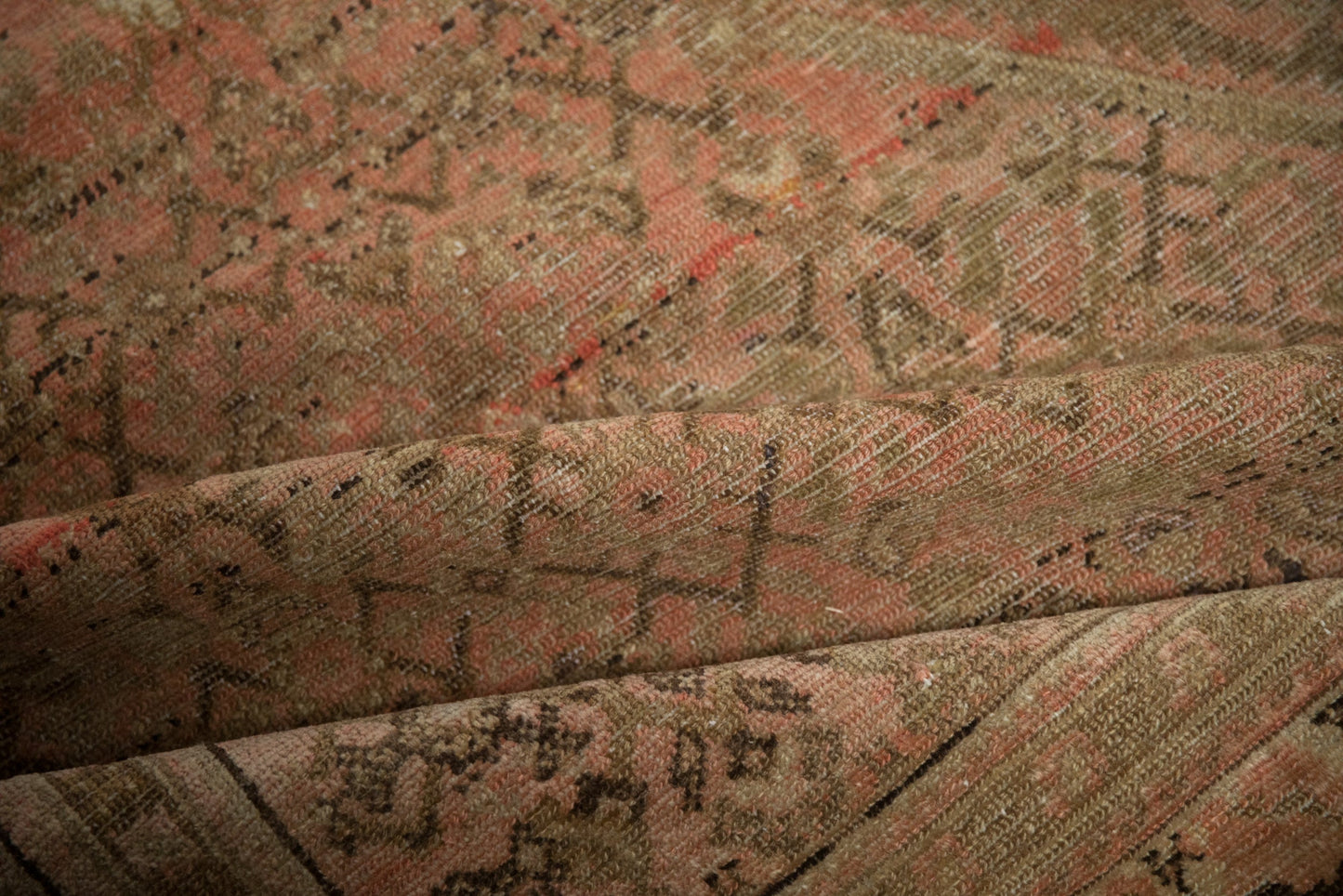 7x16 Vintage Distressed Malayer Carpet