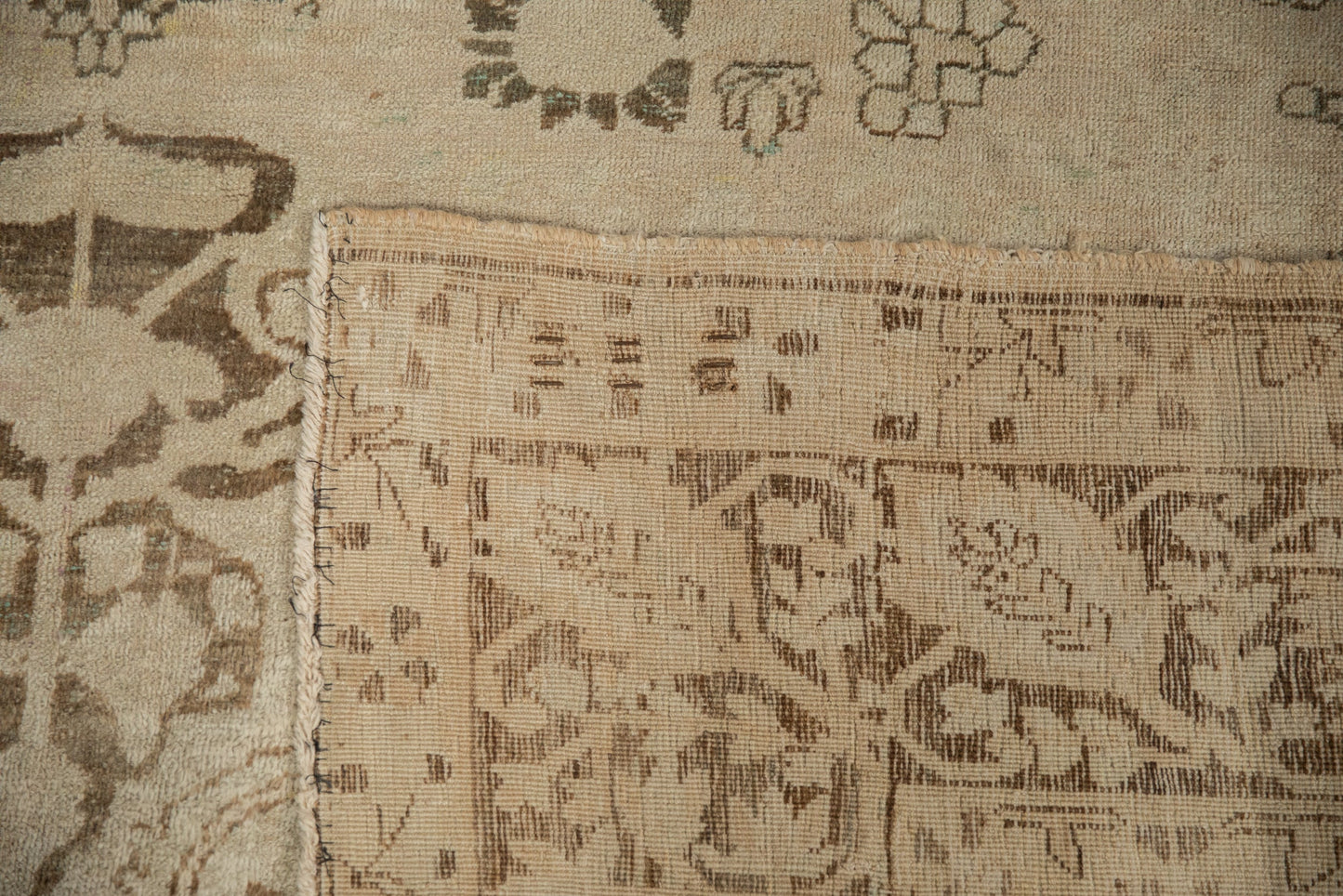 8x11 Antique Distressed Kerman Carpet