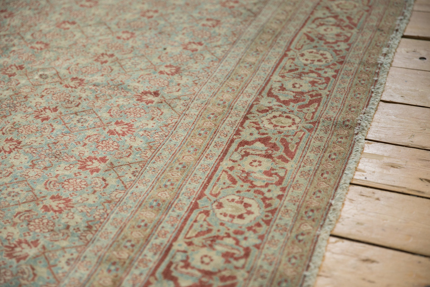 6x10 Vintage Distressed Tabriz Carpet