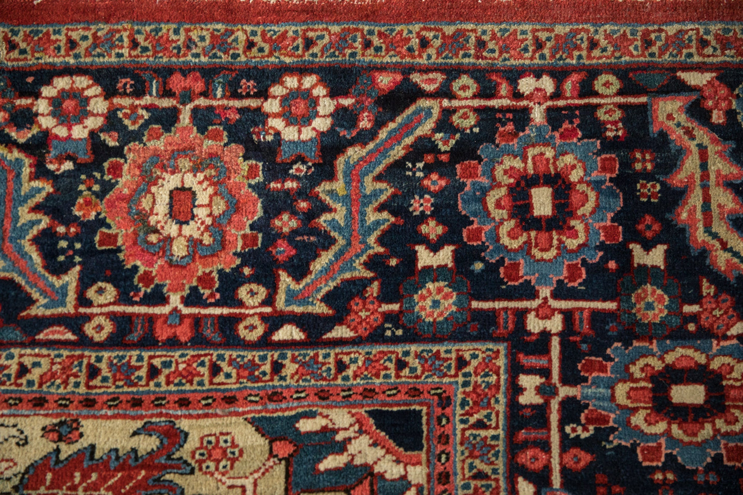 10x14 Vintage Heriz Carpet