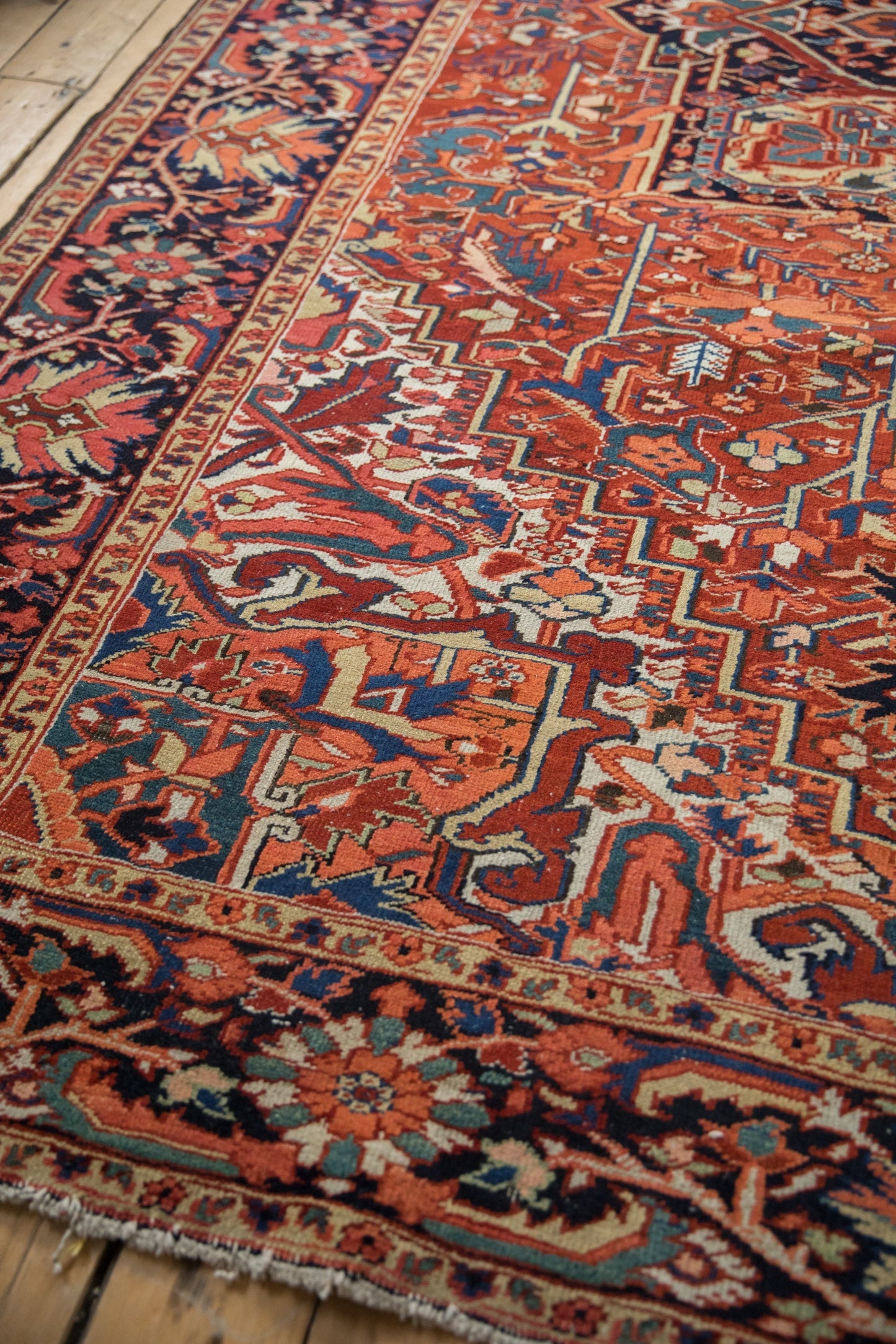 8x11.5 Vintage Heriz Carpet