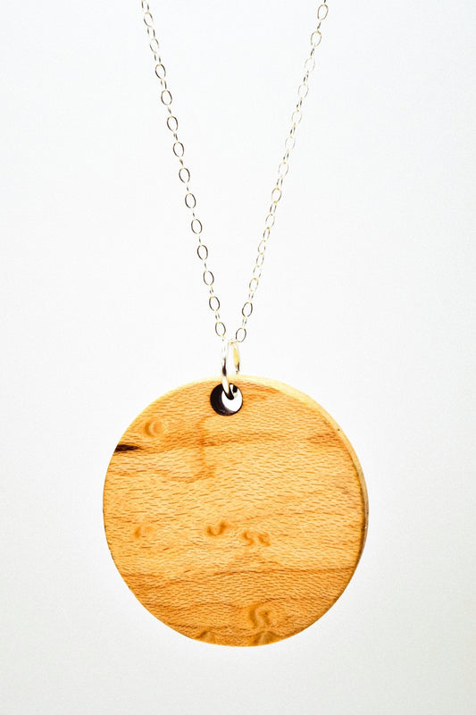 Custom Star-Chart Olivewood Necklace - Concordia Style Boutique