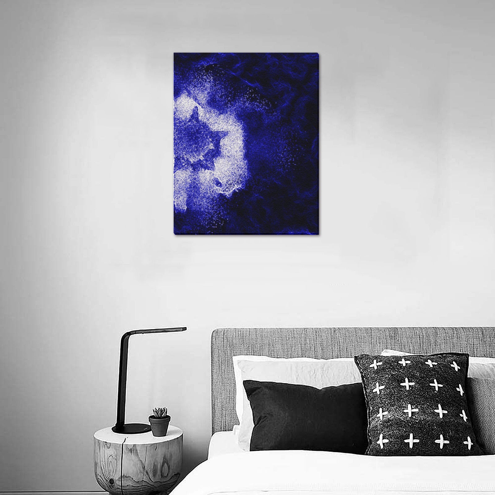 Frame Canvas Print 16"x20" (Made in USA) -"Purple" - Premium Frame Canvas Print from Inkedjoy - Just $48.82! Shop now at Concordia Style Boutique