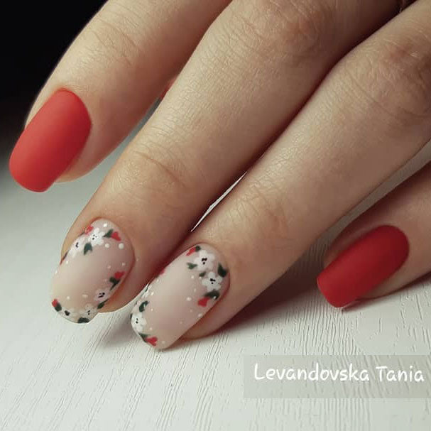 Gel Polish Komilfo Deluxe Series D080 (red, enamel), 8 ml