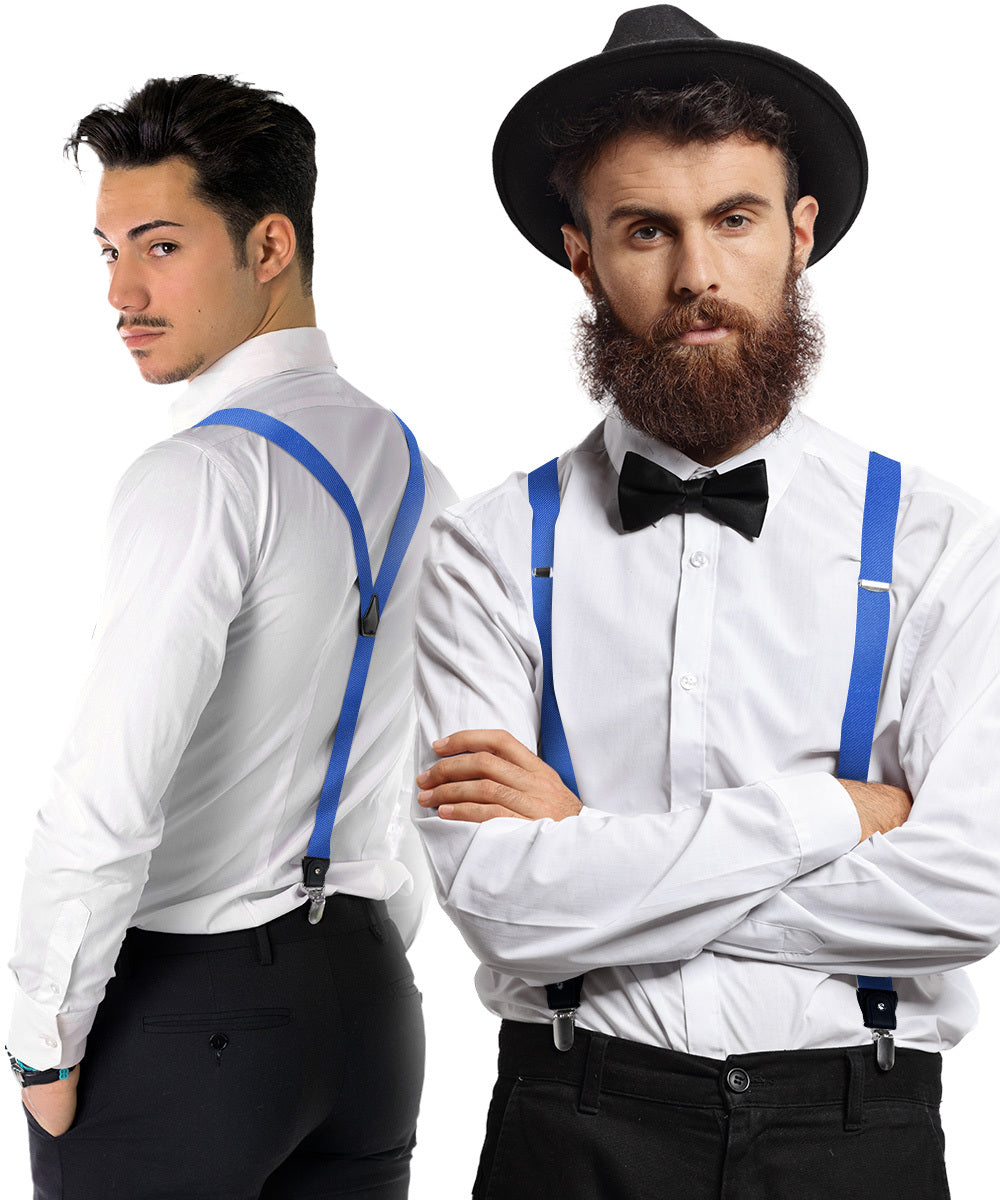 Vittorio Farina Men's Convertible Suspender in Gift Box: 70% Polyester & 30% Elastomer - Concordia Style Boutique