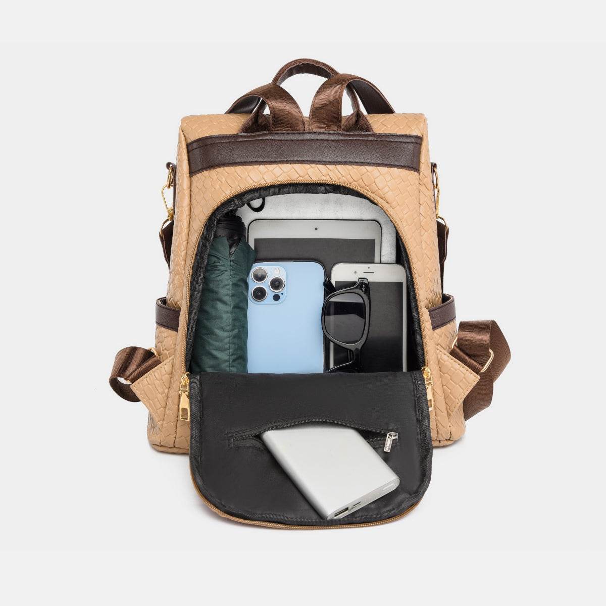 PU Leather Backpack Bag - Concordia Style Boutique