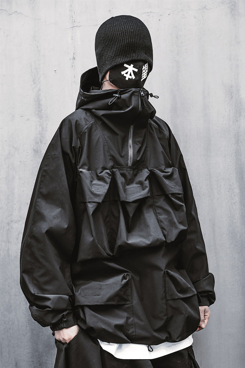 HiJ11 Multi Pockets Industrial Jacket - Concordia Style Boutique