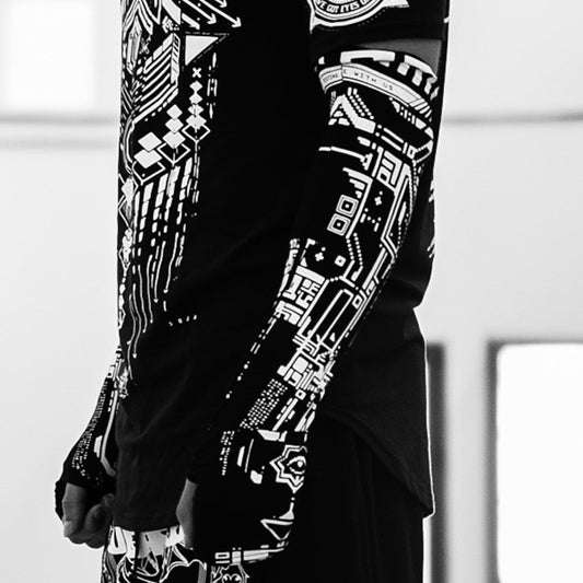 SimAr1 Cyber Alien Arm Sleeves - Concordia Style Boutique