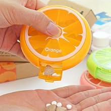 Pill Case / Pill Box - Weekly - 3 Times Daily - 7 Compartments - Large Medicine Pill Organizer (1 Piece))