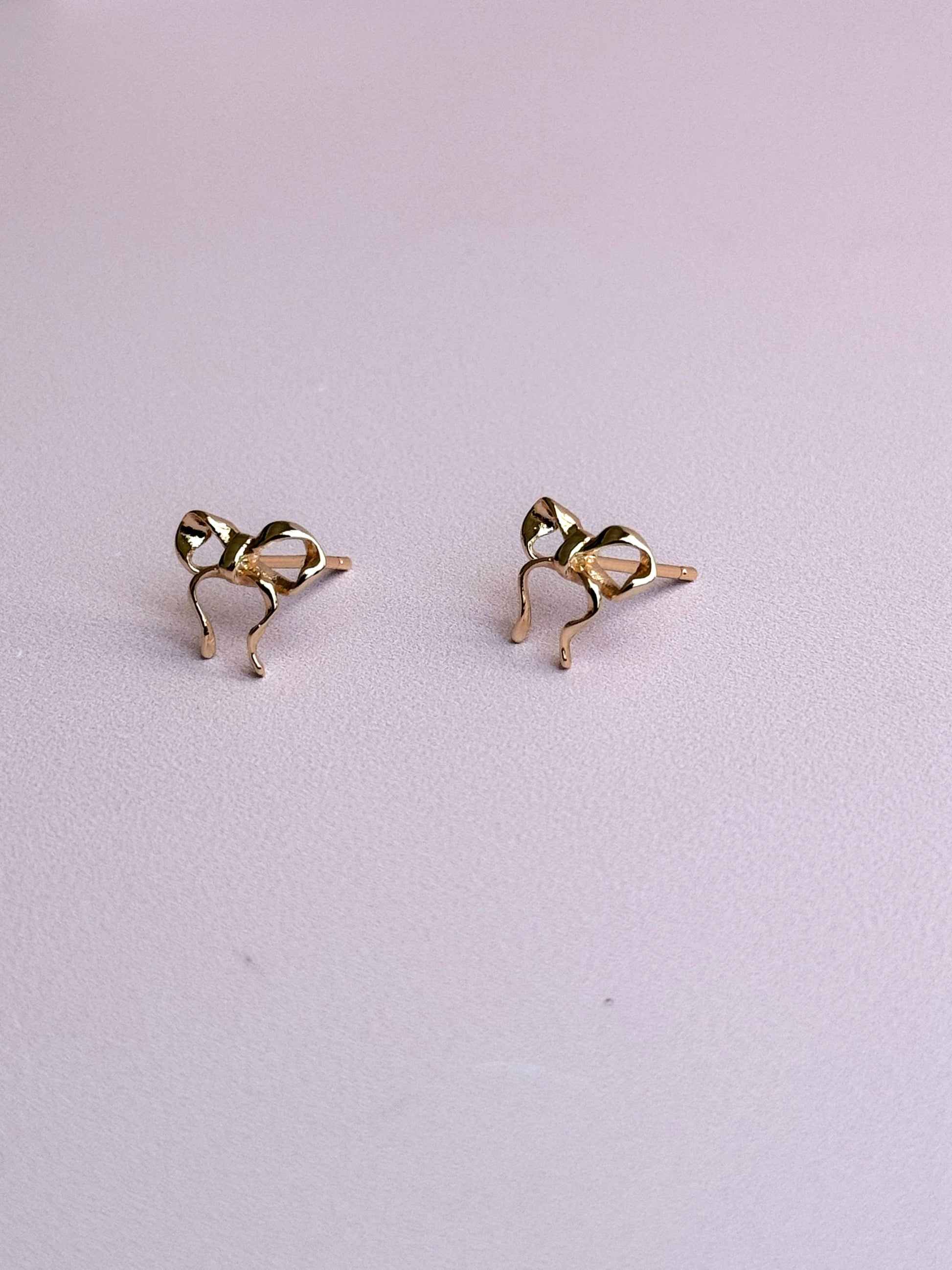 Sweetheart Bow Studs - Concordia Style Boutique