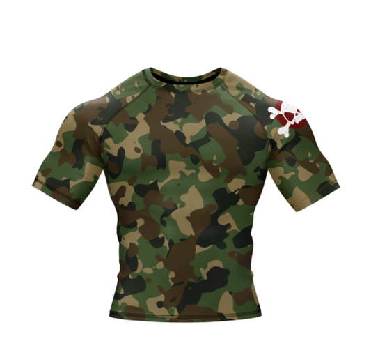 CAMO FULL RASH GUARD - XMARTIAL SLEEVE - Premium shirt from Concordia Style Boutique - Just $20.67! Shop now at Concordia Style Boutique