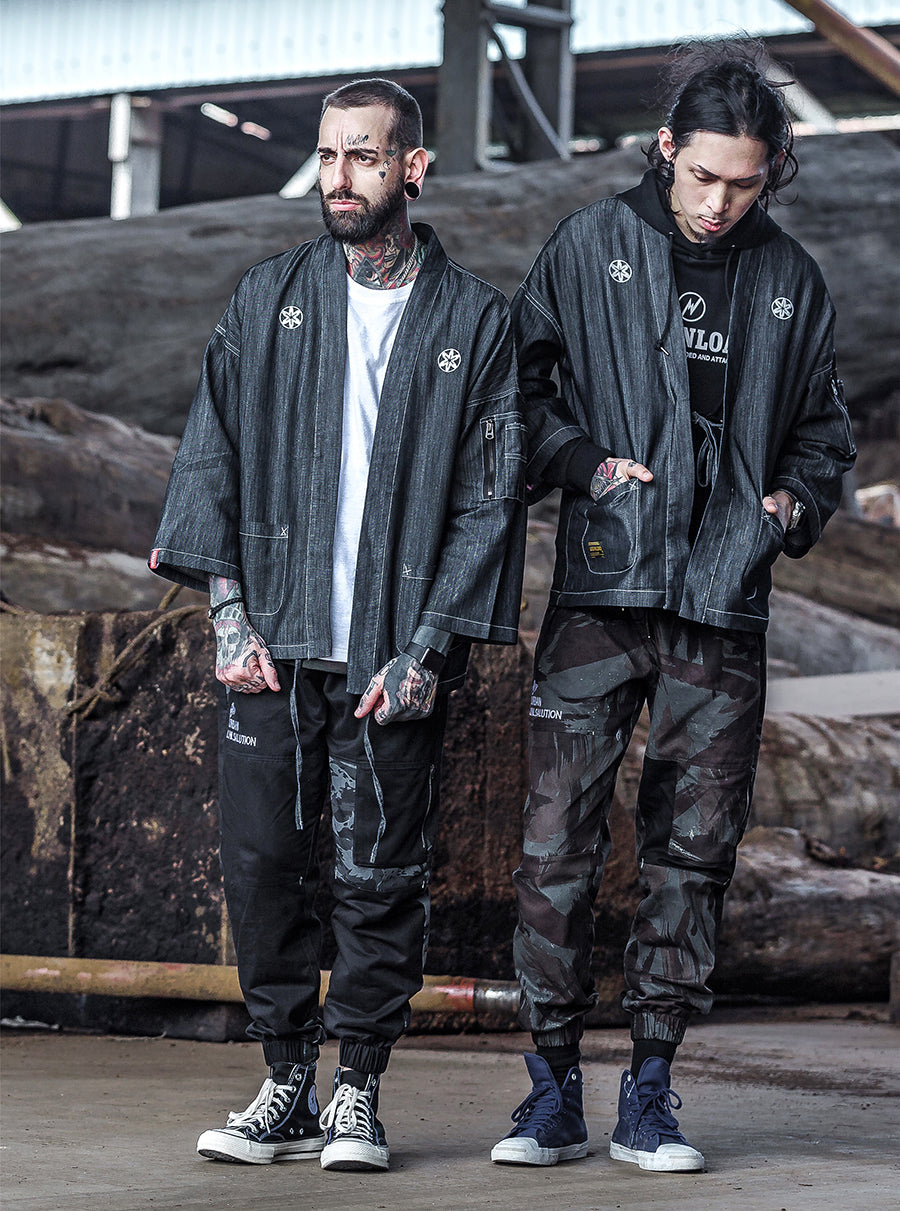 LALKW002 Dark Lotus Samurai Shirt - Concordia Style Boutique