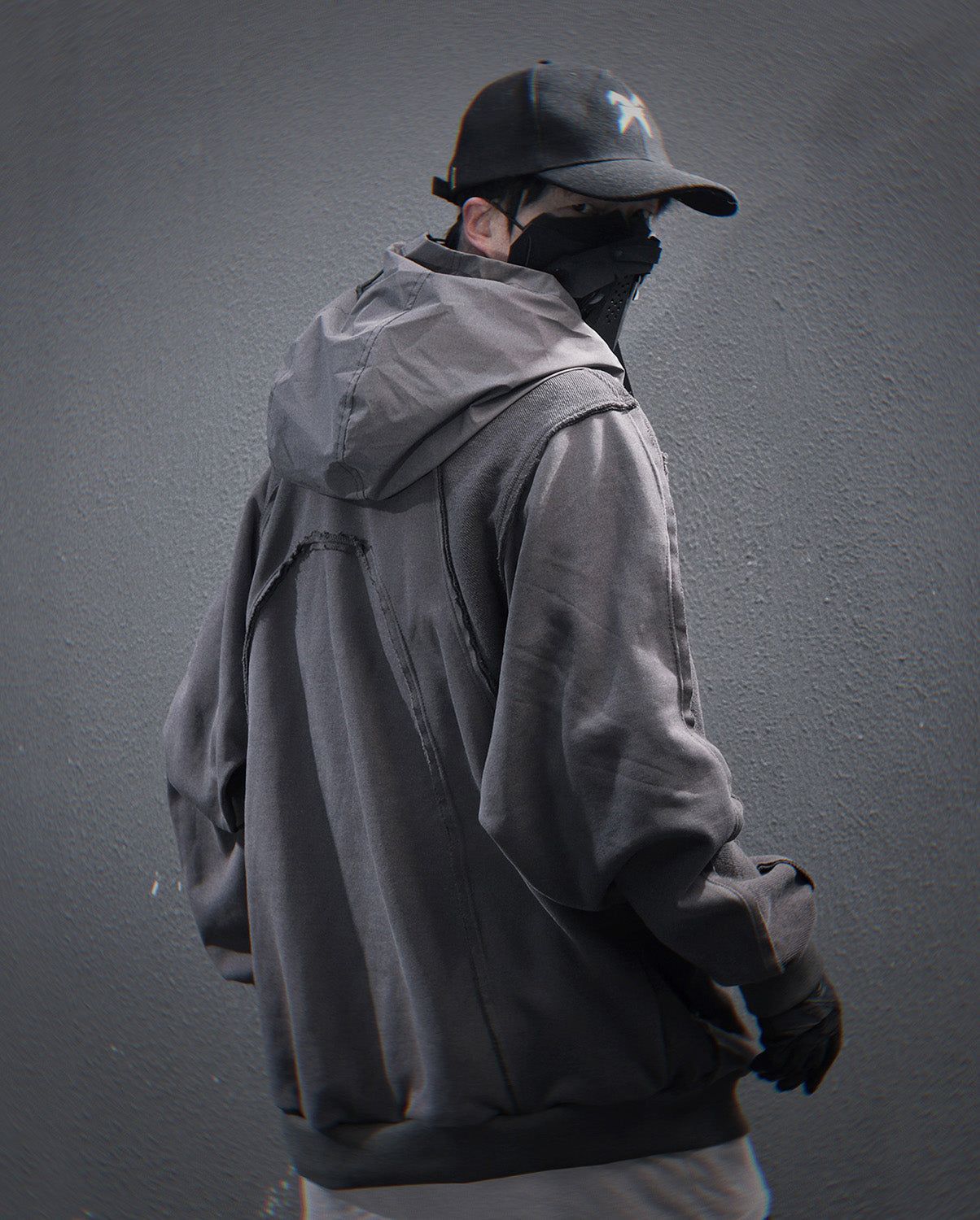 HiH56 Grey NX Hoodie