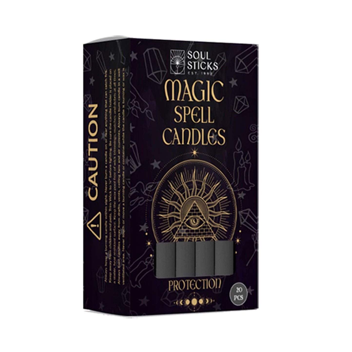 Magic Spell Candles | Protection | 20ct