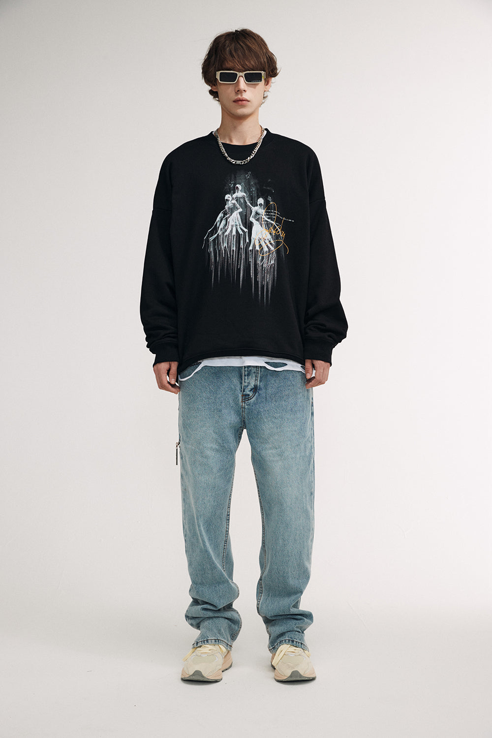 Evolving Human Race Sweater - Concordia Style Boutique