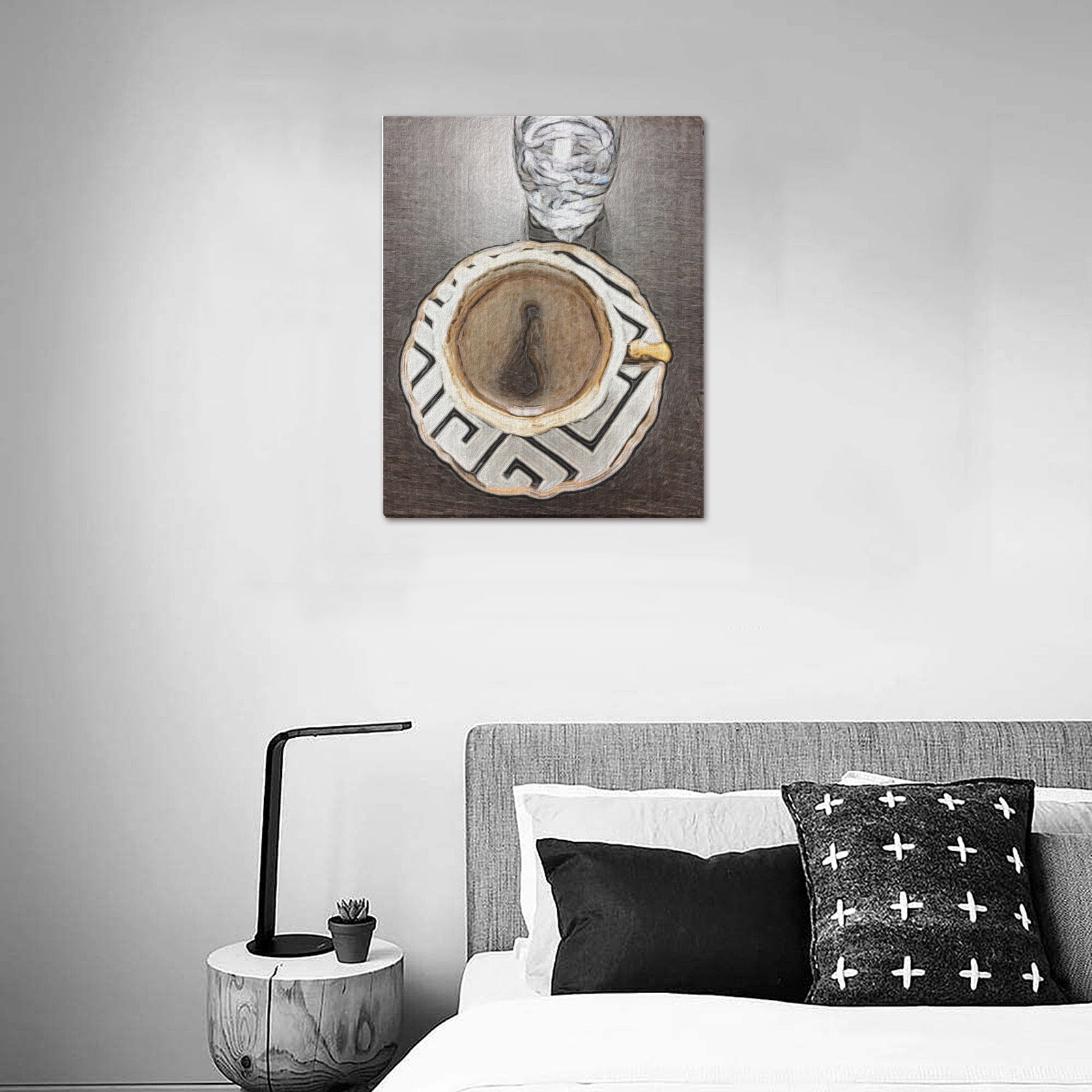 Frame Canvas Print 16"x20" (Made in USA) -"Coffee" - Premium Frame Canvas Print from Concordia Style Boutique - Just $48.82! Shop now at Concordia Style Boutique