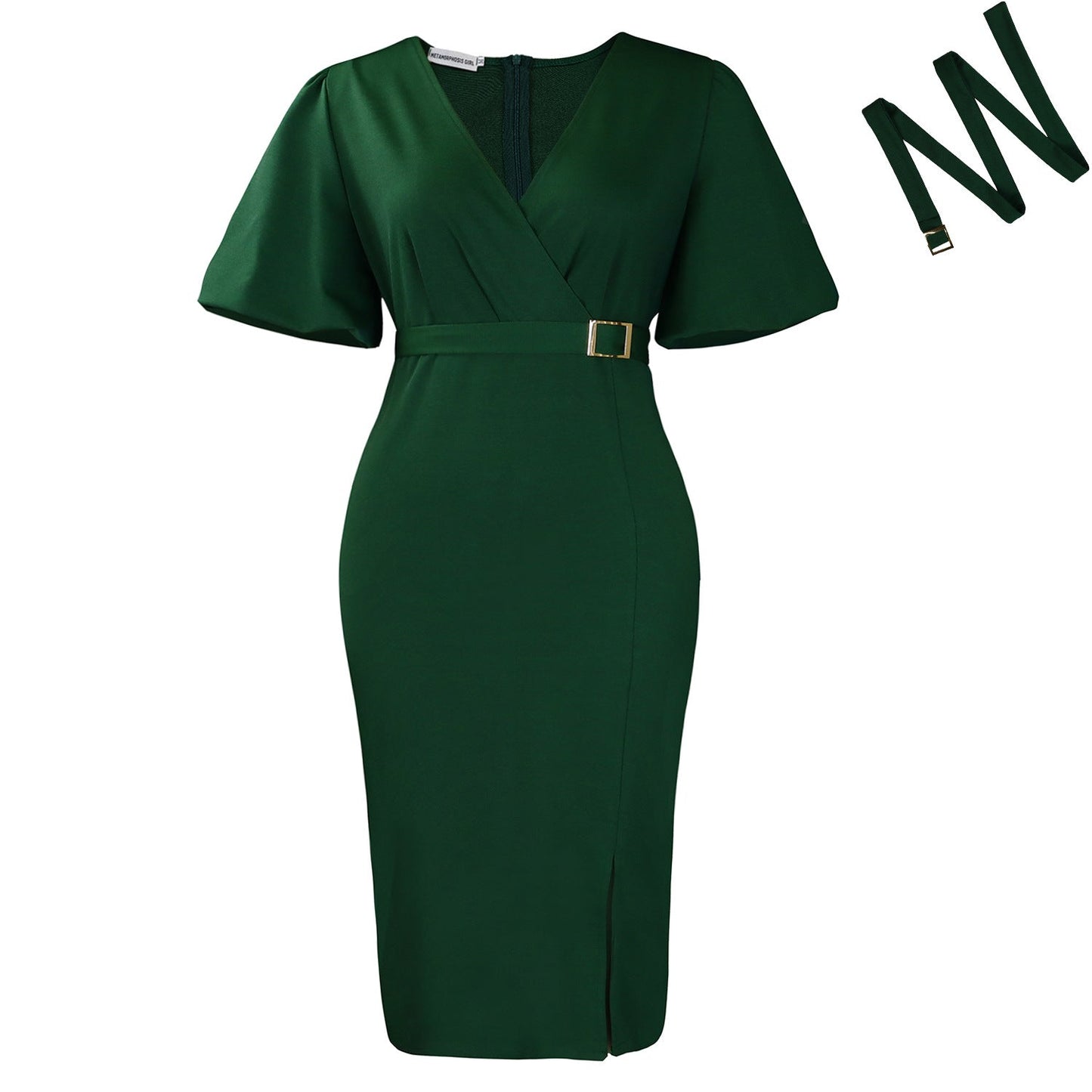 Waist-tight Split Hip-wrapped African Dress