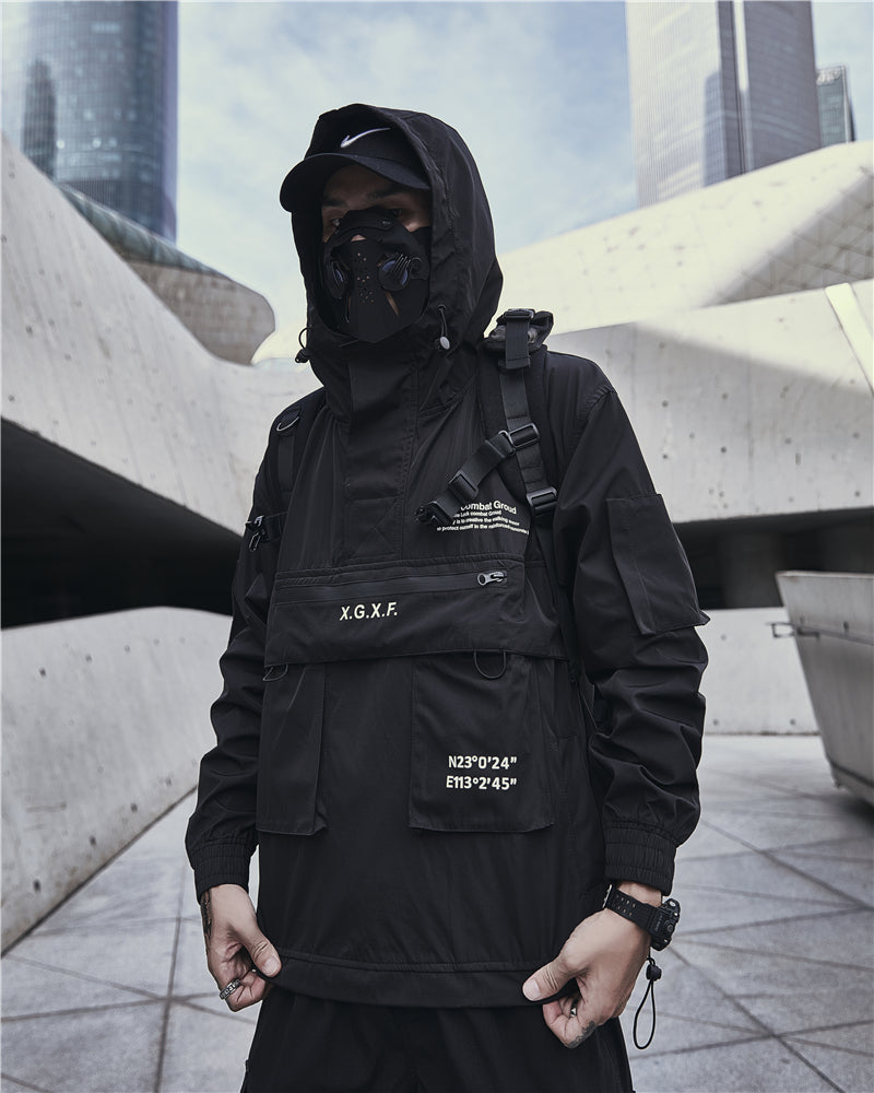 LB9053 Techwear Combat Jacket - Concordia Style Boutique
