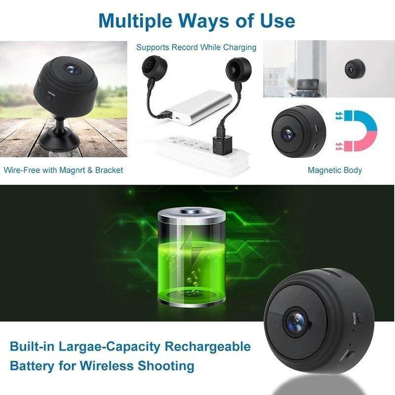 Mini Wireless Magnetic Security Camera