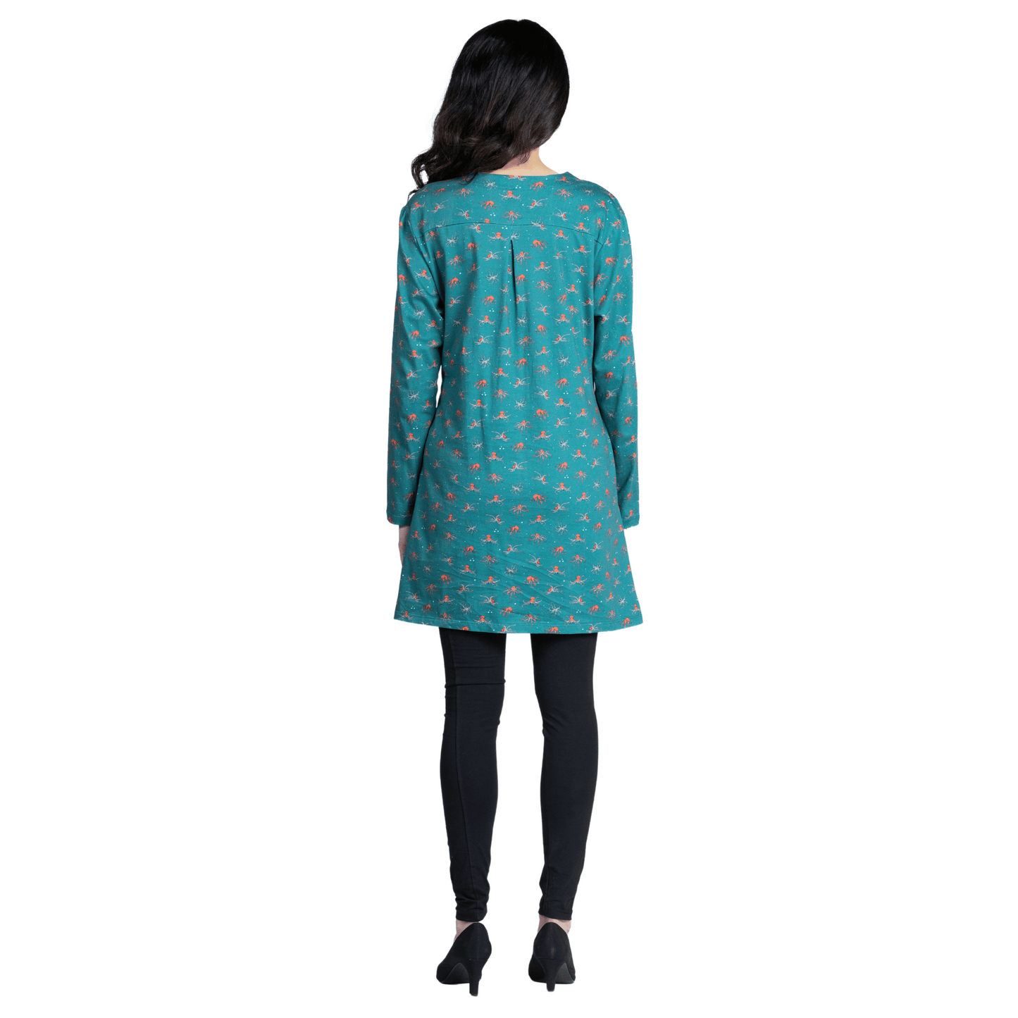 Dancing Octopus Long Sleeve Tunic