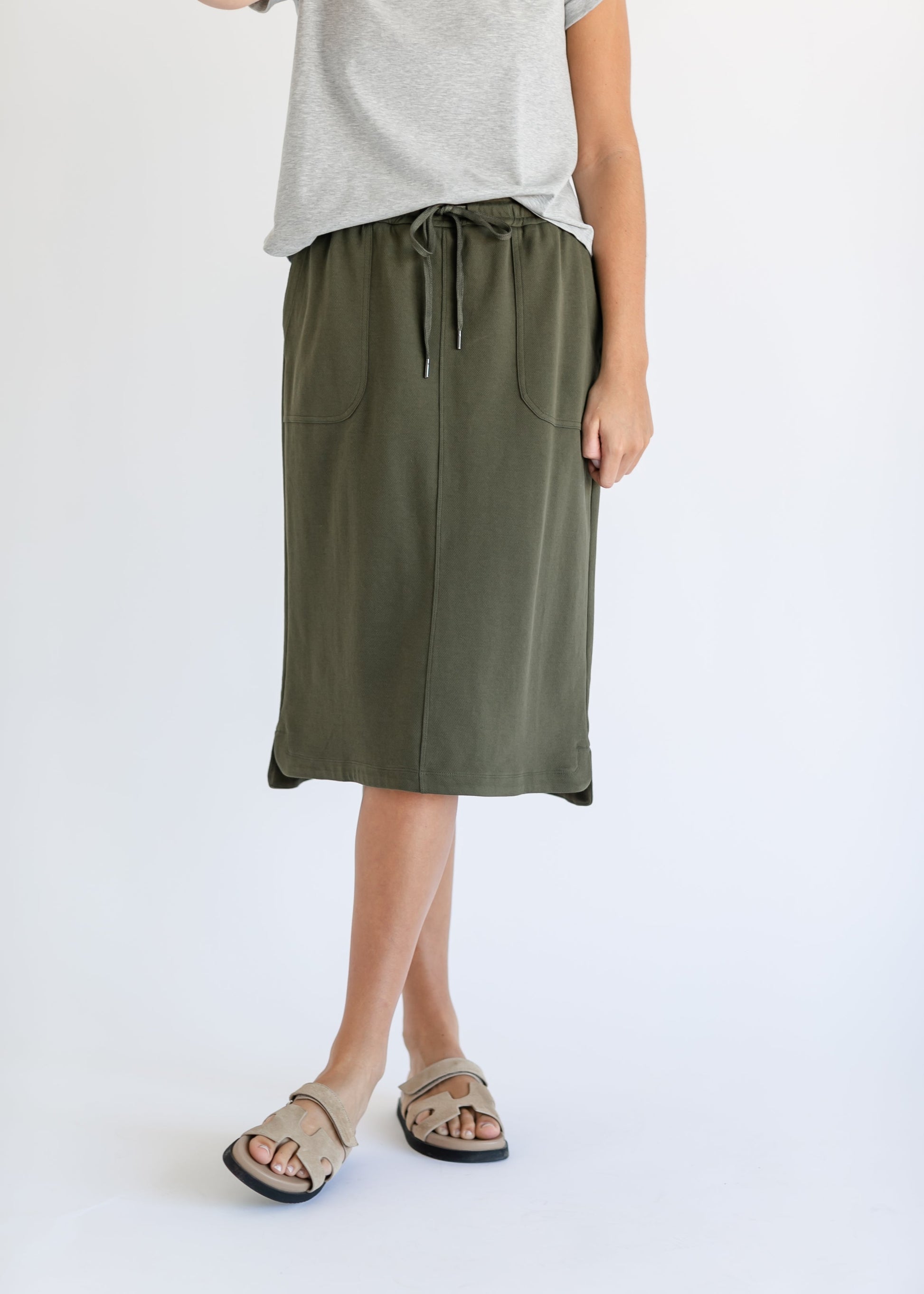 Dani Everyday Midi Skirt - Concordia Style Boutique